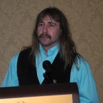 IMTM President Jeff Cook speaks at the MTRA Banquet.