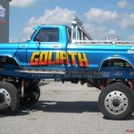 Goliath prepared to be rolled inside the IMTM.